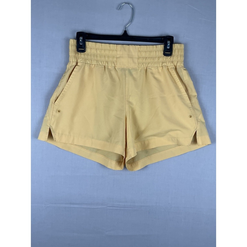 Stitch Fix‎ Womens Yellow Shorts Size S Elastic Waist Running